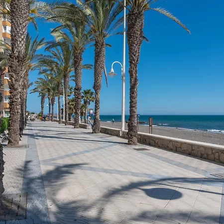 Familiar, Terraza Con Vistas Al Mar, Piscina, Pistas De Tenis, Wifi Y En Primera Linea De Playa Apartment